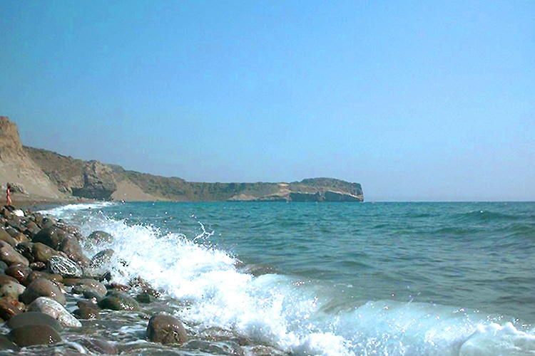 Agios Pavlos: Coast and Libyan Sea