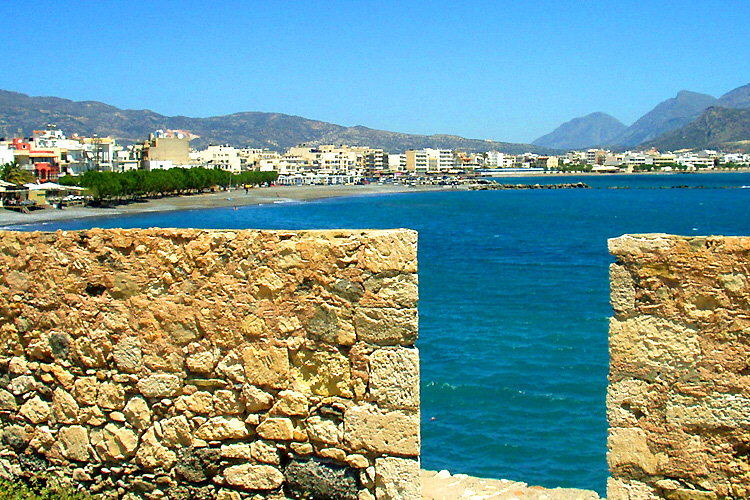 Ierapetra: View of the town from the fortress