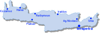 Ierapetra: Site Map Ierapetra: Site Map