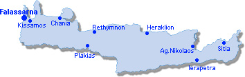 Falassarna: Site Map