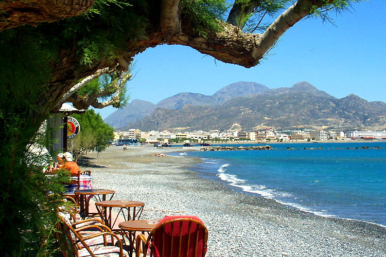 Ierapetra: Shore promenade and beach